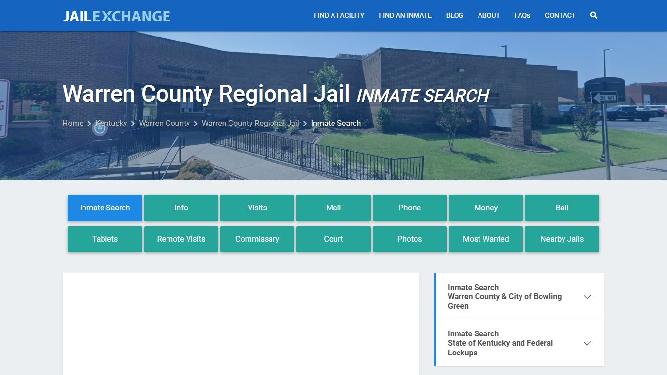Inmate Search: Roster & Mugshots - Warren County Regional Jail, KY